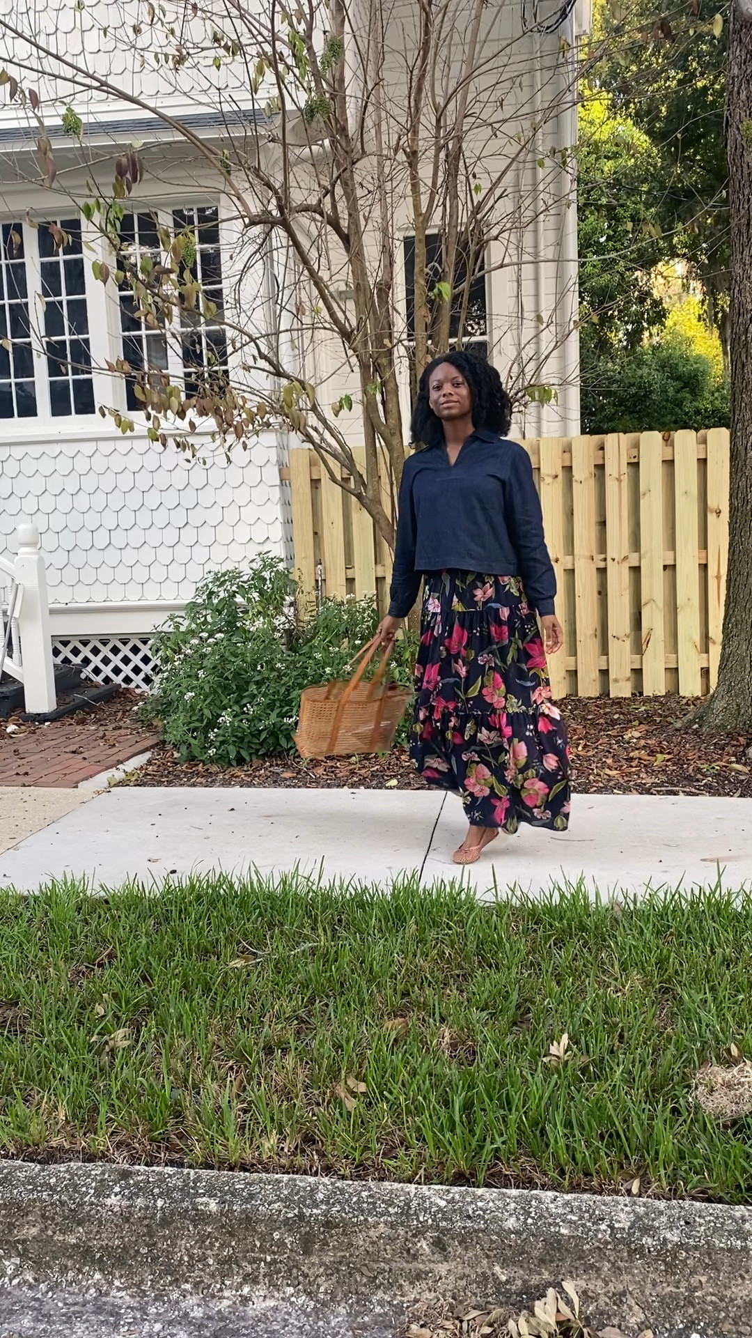 Deep navy and dark wash denim to lead us into early fall. And my favorite  woven accessories 

#LTKSeasonal #LTKStyleTip