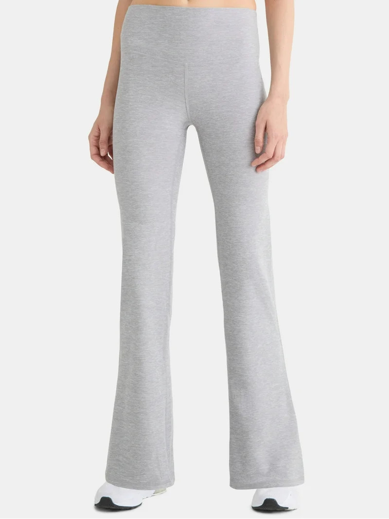 Athletic Works Women's and Women's ButterCore Flare Pants, Sizes XS-4X - Walmart.com | Walmart (US)