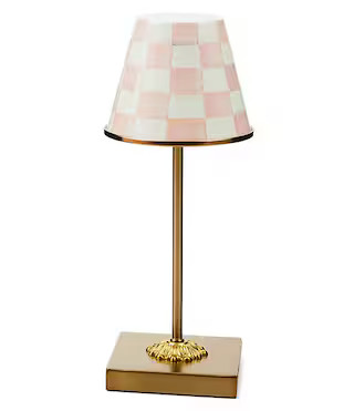 MacKenzie-Childs Check LED Rechargeable Cafe Table Lamp | Dillard's | Dillard's