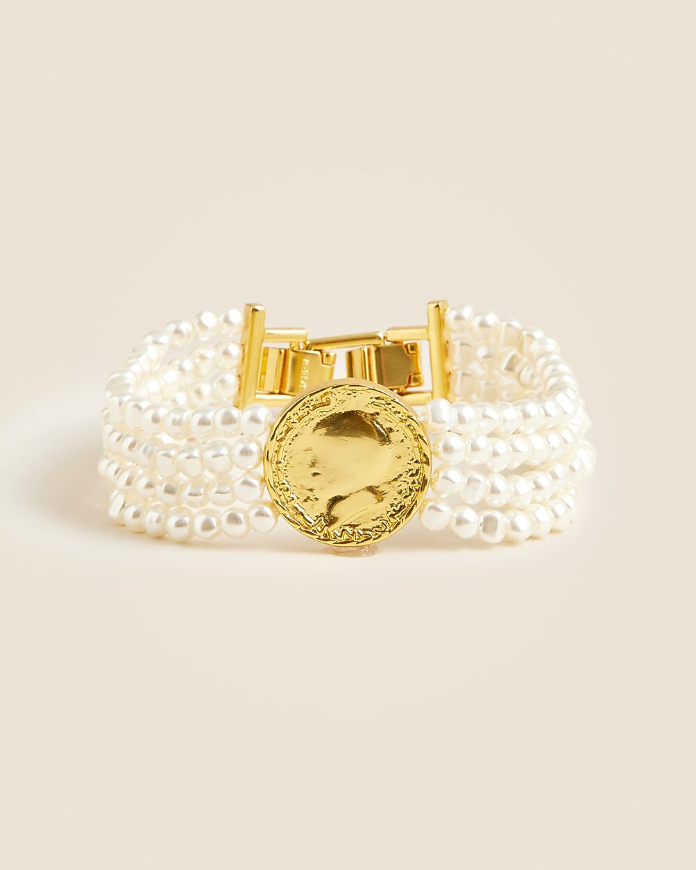 Pearl coin bracelet | J. Crew US