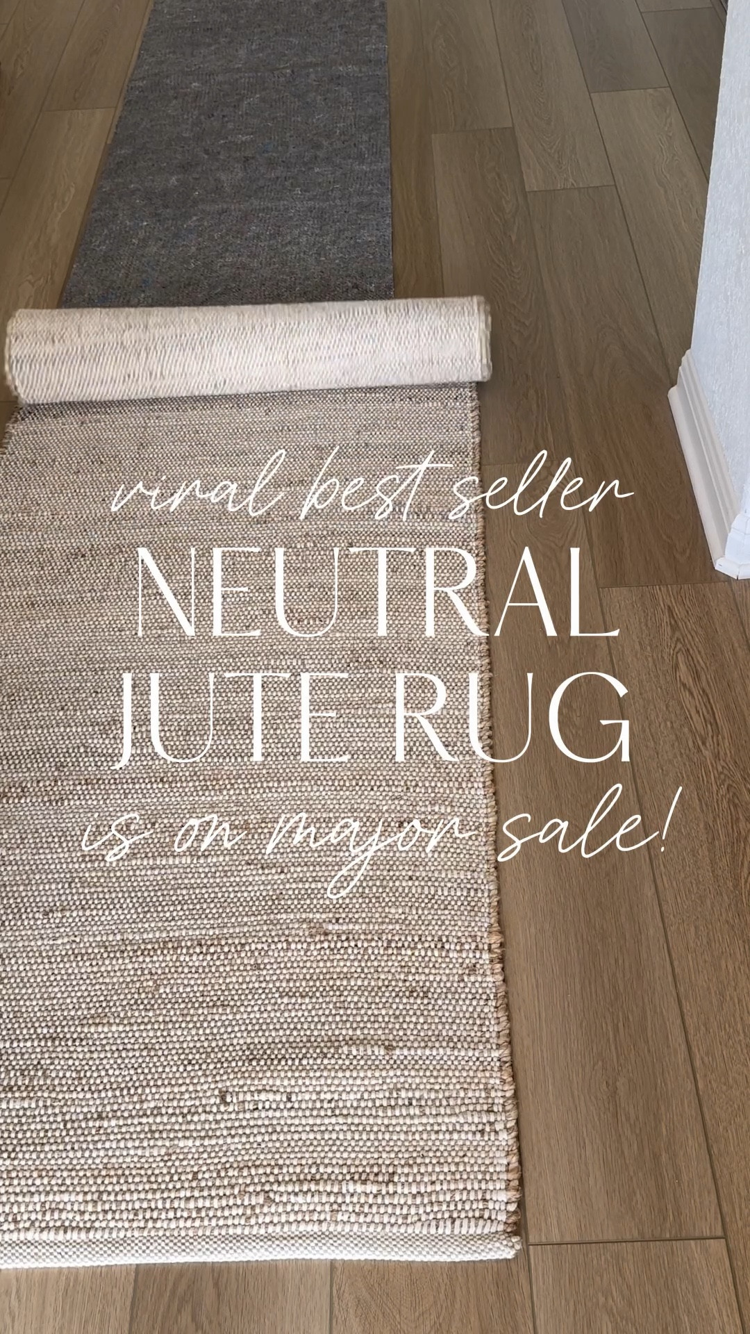 The best non shed jute rug is on sale and perfect for high traffic areas ✨

Jute rug, target finds, home decor, area rug, runner rug, target sale 

#LTKHome #LTKSaleAlert