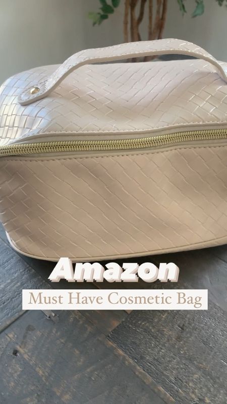 Must Have Cosmetic Bag from Amazon 🤎

#LTKFind #LTKbeauty #LTKitbag