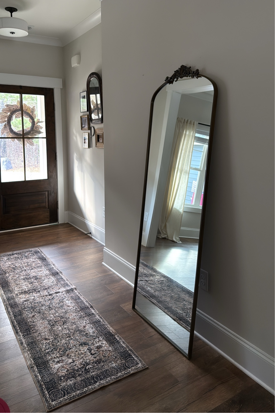 Beautiful floor mirror. Great Anthropologie look for way less  

#LTKMostLoved #LTKHome #LTKSaleAlert