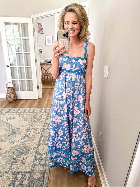 I adore the straps of this dress and haven't found anything else like it! Flowy maxi dress that is perfect for summer vacations or date night.

#LTKstyletip #LTKfindsunder50 #LTKtravel