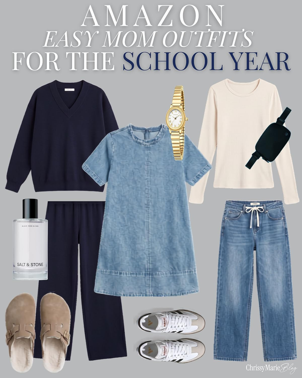 Easy mom outfits for the school year, because mornings are already doing enough. Comfortable, pulled together pieces you can throw on for drop-off, errands, work-from-home, and the 47 things that somehow happen before noon. 

 #LTKgrwm #LTKootd #LTKmomlife