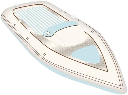 FUNBOY Giant Inflatable Luxury Yacht Speed Boat Pool Float, Two Cupholders, Luxury Float for Summ... | Amazon (US)