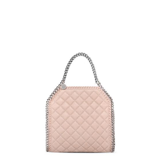 falabella studded quilted shaggy deer mini tote | Stella McCartney US