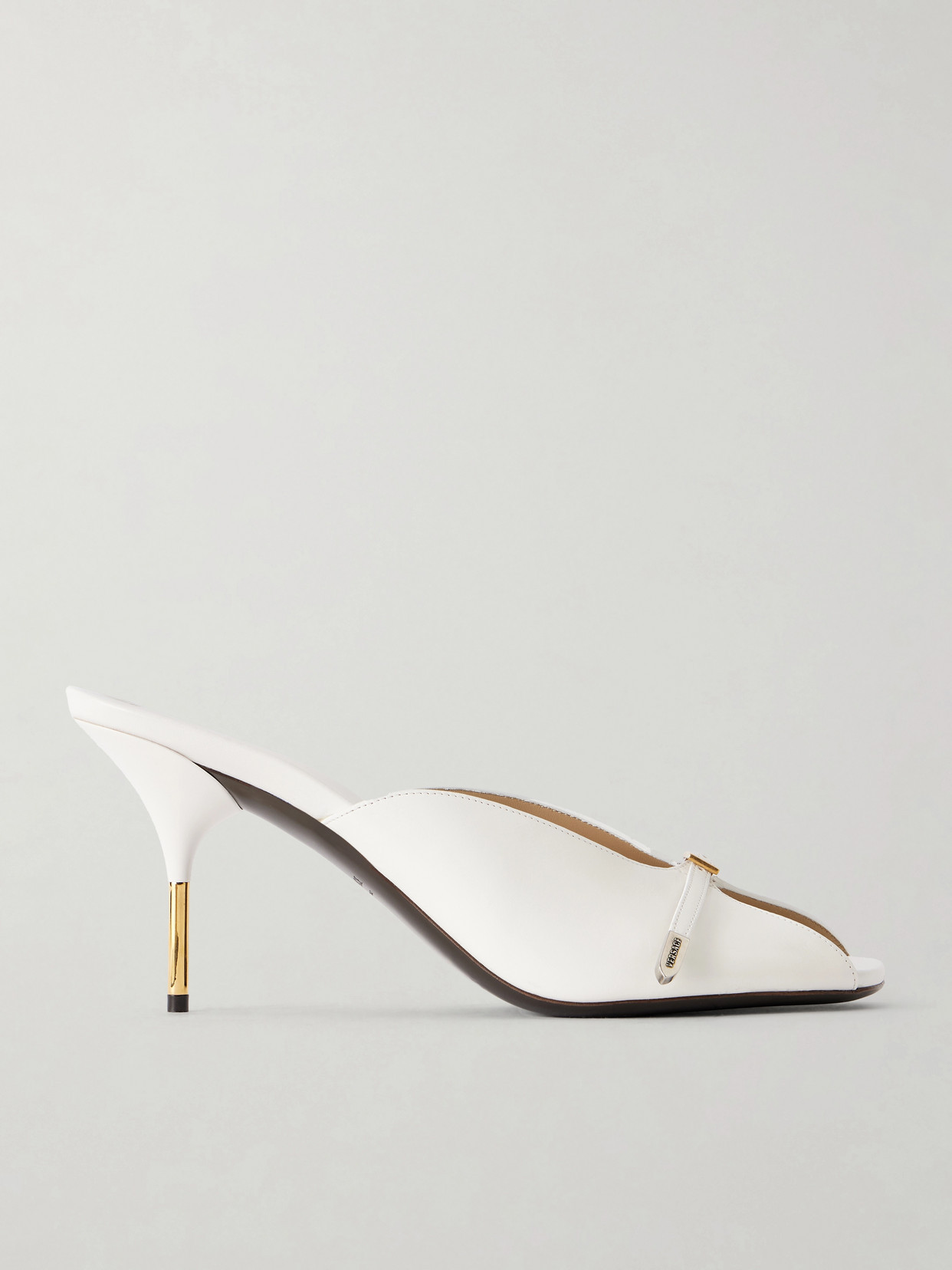 Versace - Nyx Leather Mules - White | NET-A-PORTER (US)
