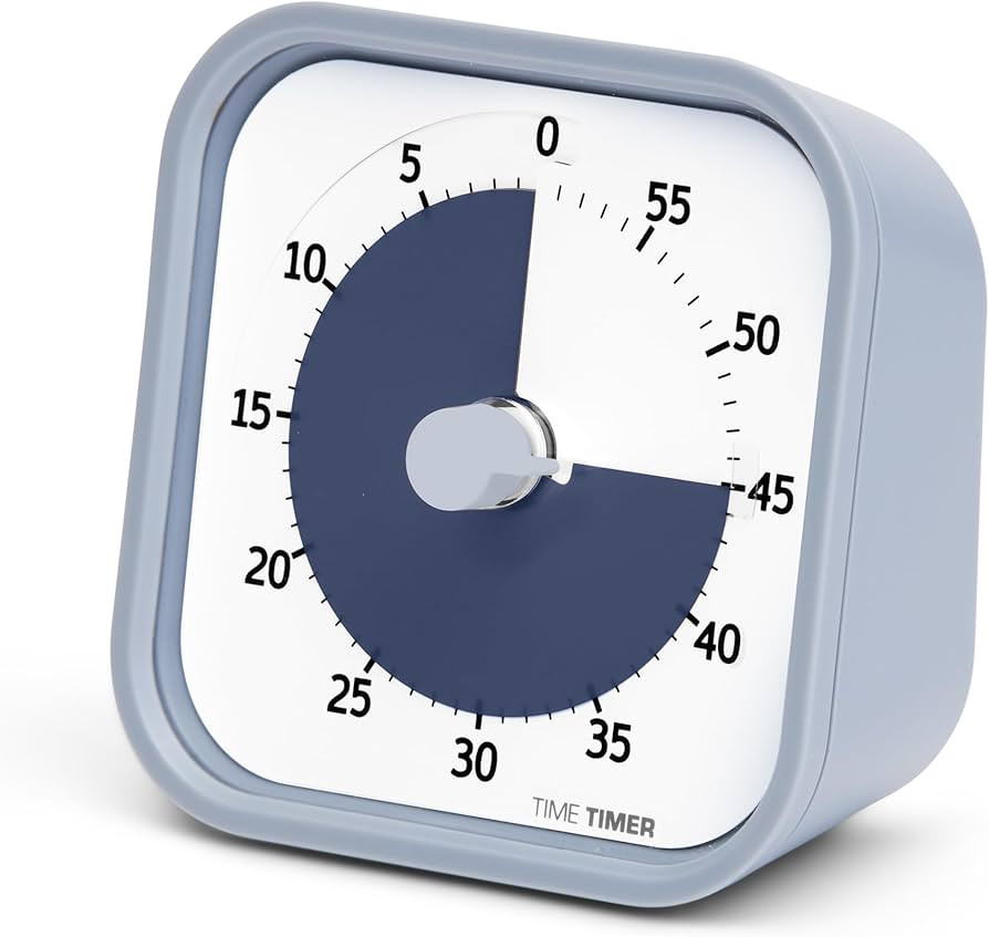 TIME TIMER Home MOD - 60 Minute Kids Visual Timer Home Edition - for Homeschool Supplies Study To... | Amazon (US)
