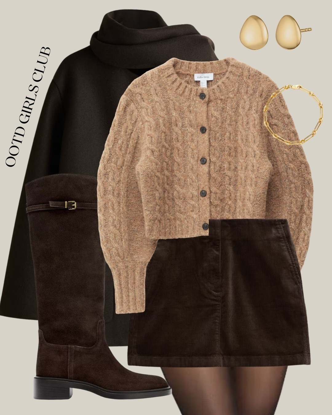 Chocolate brown tones 

#LTKeurope #LTKwinter #LTKautumn