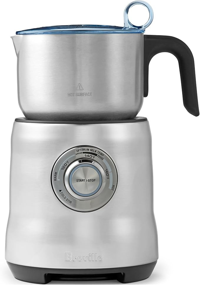 Breville Milk Café Frothe for Lattes, Cappuccinos and Hot Chocolate, One Size, Brushed Stainless... | Amazon (US)