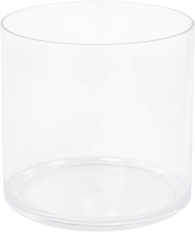 Flower Acrylic Vase Decorative Centerpiece for Home or Wedding by Royal Imports - Break Resistant... | Amazon (US)