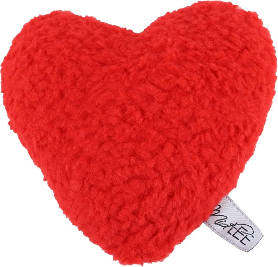 Midlee Plush Red Heart Valentine's Day Dog Toy (Large) | Amazon (US)