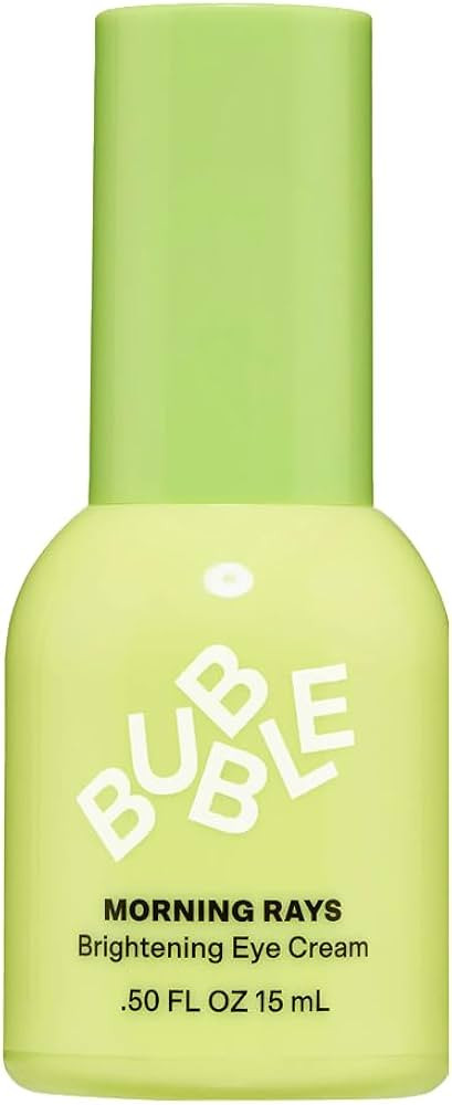 Bubble Skincare Morning Rays Brightening Eye Cream - Vitamin C Under Eye Cream for Dark Circles &... | Amazon (US)
