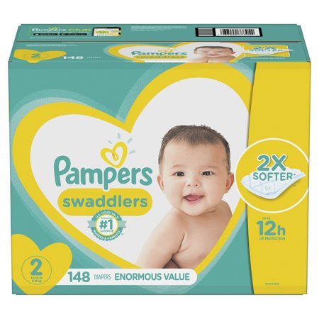 Pampers Swaddlers Preemie Diapers Size P-1 27 count | Walmart (US)