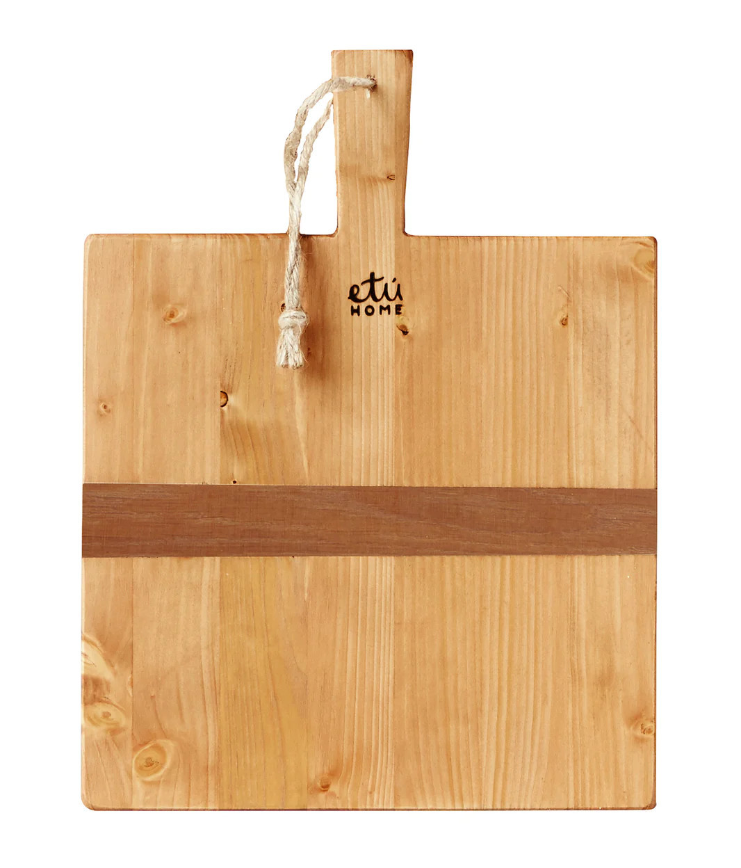Square Pine Charcuterie Board, Small | etúHOME