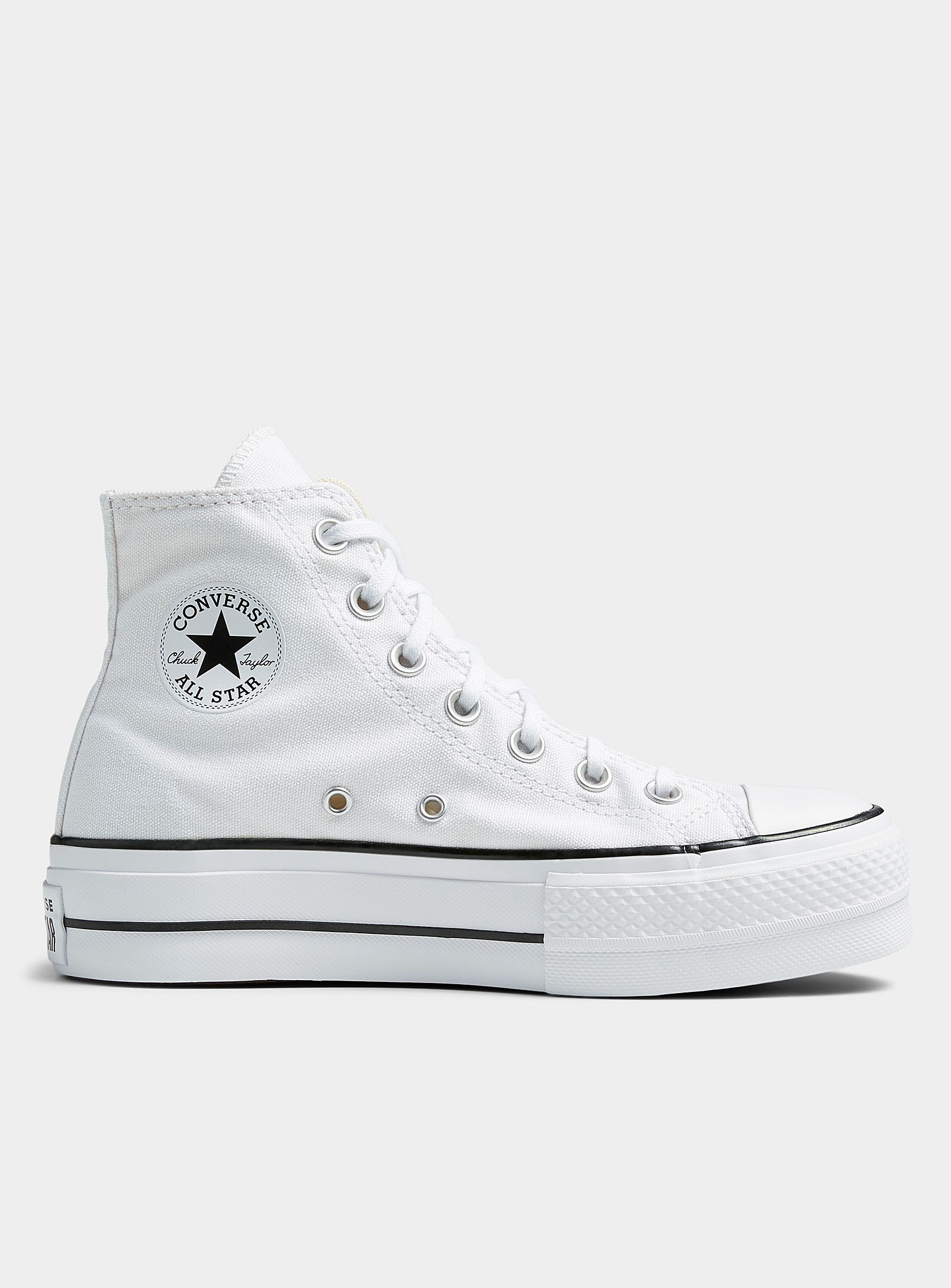 Converse - Chuck Taylor All Star Lift High Top platform sneakers Women (Women, White, 9) | Simons