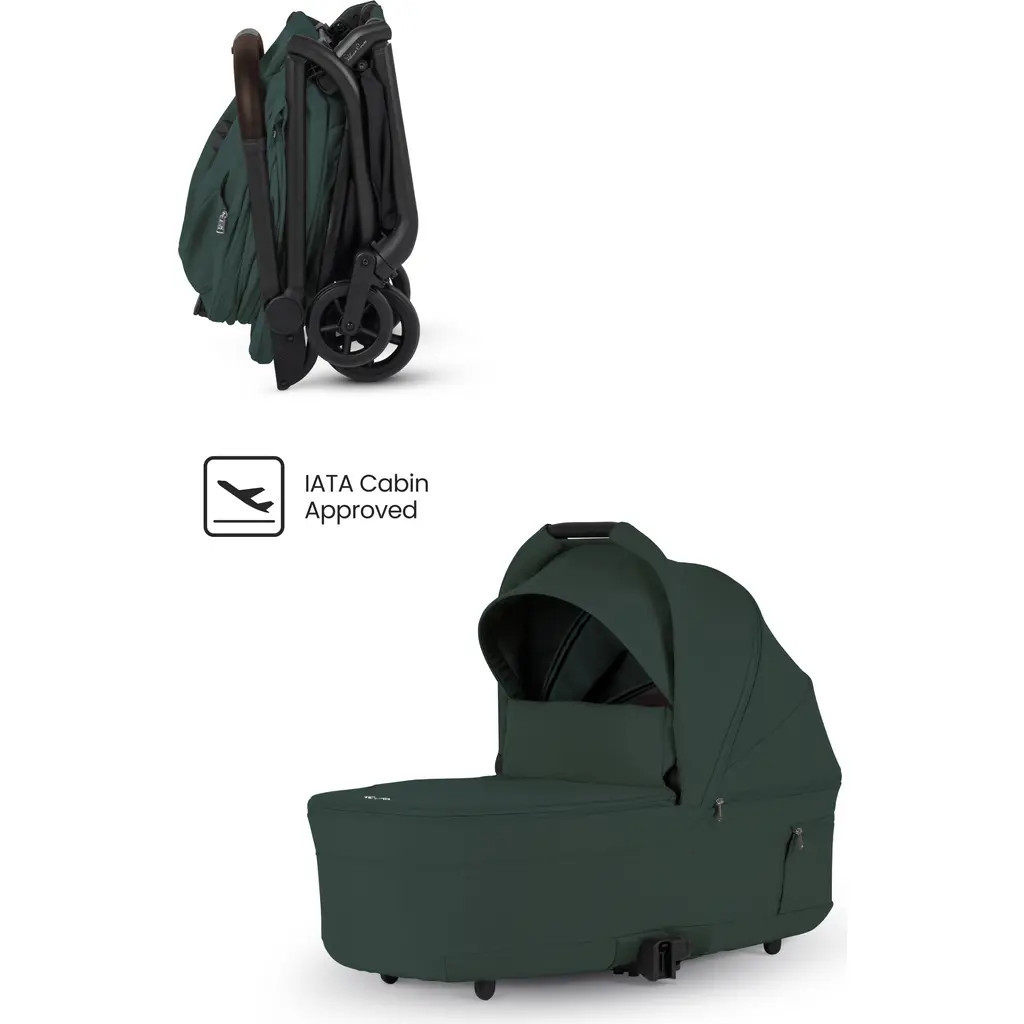 Silver Cross Nia Compact Bassinet in Conifer at Nordstrom | Nordstrom