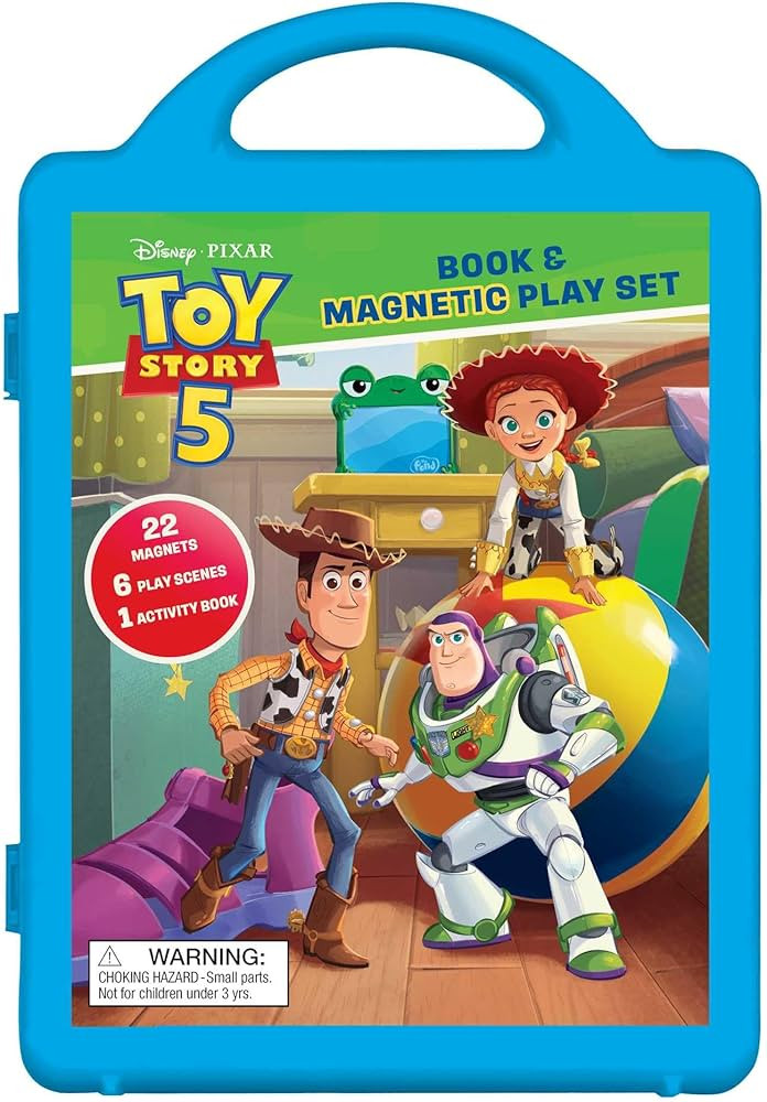 Disney Pixar: Toy Story 5 Book and Magnetic Play Set | Amazon (US)