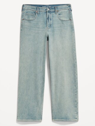 Low-Rise Slouchy Wide-Leg Jeans | Old Navy (CA)