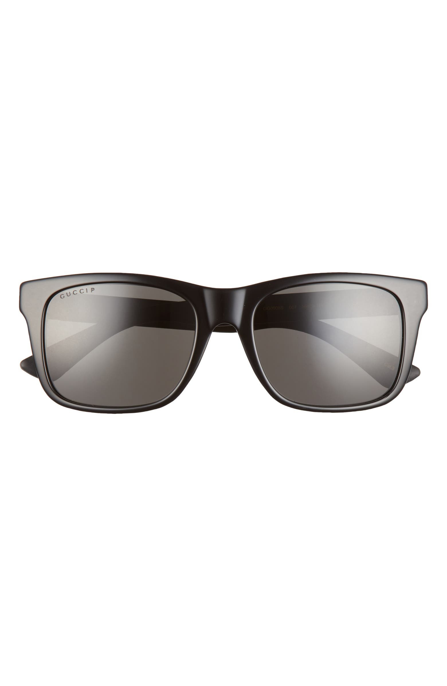 55mm Polarized Rectangular Sunglasses | Nordstrom