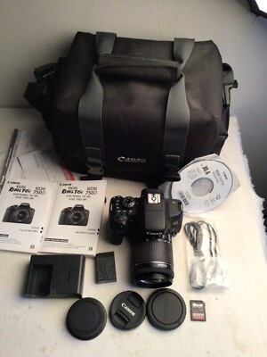 Canon EOS Rebel T6i Digital Camera w/ 18-55mm STM IS LENS +Extras 700371352158 | eBay | eBay US