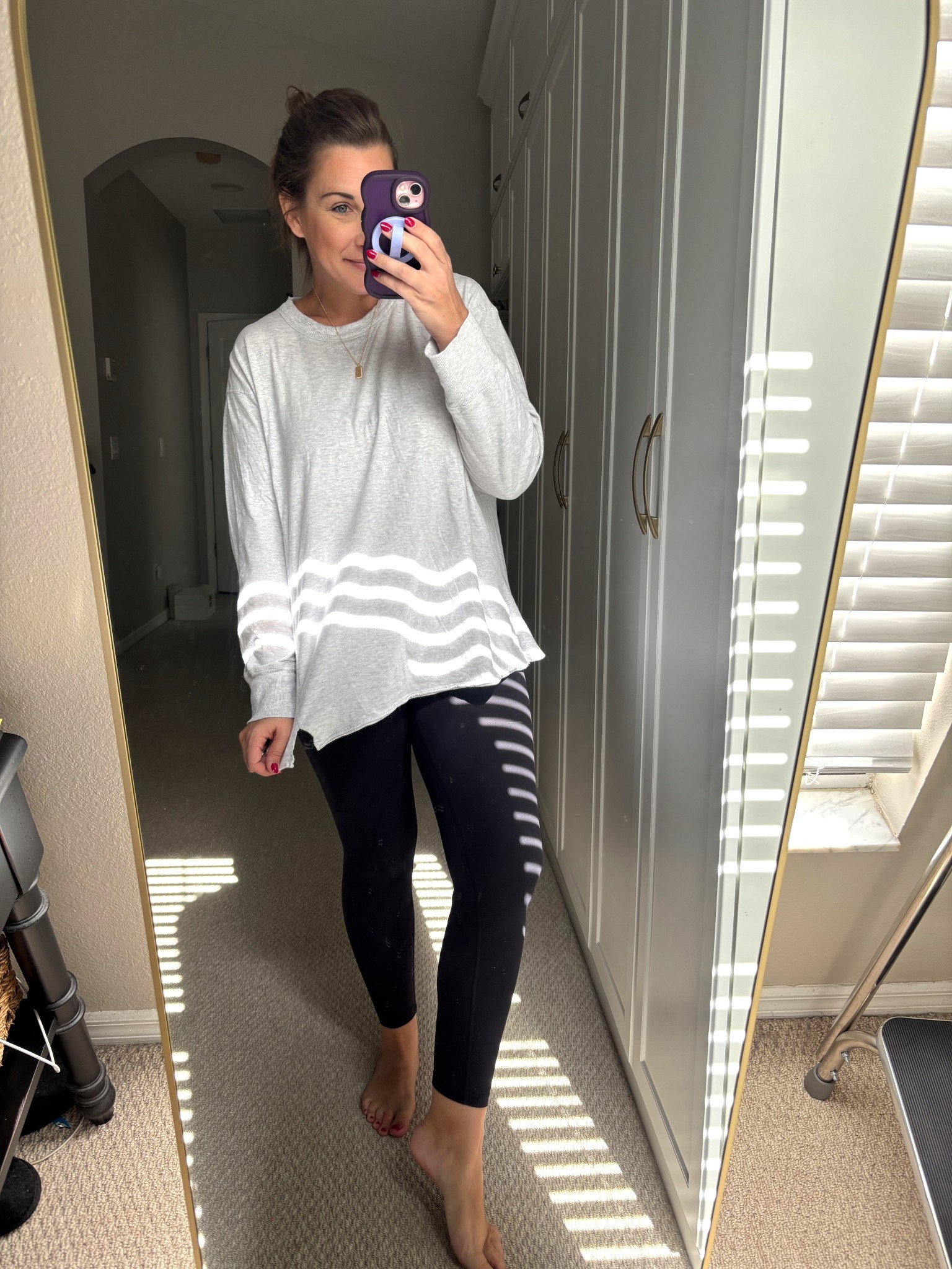 Oversized long sleeve tee perfect for leggings 🫶🏻

TTS- medium 

#LTKgrwm #LTKootd #LTKdayinmylife