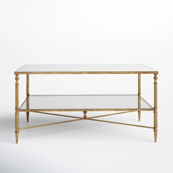 Allenhurst Glass Top Coffee Table | Wayfair North America