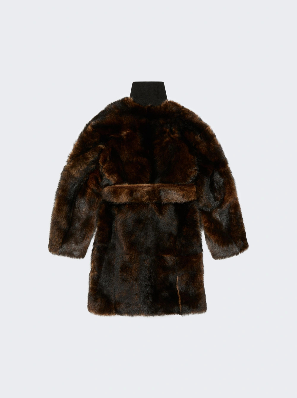 Layered Leather Jacket Brown | The Webster