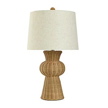 Collective Design By Stylecraft Natural Rattan Table Lamp | JCPenney