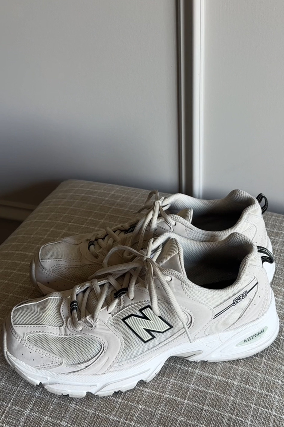 Favorite gym sneakers
New Balance 530 in beige 

#LTKFitness #LTKActive #LTKShoeCrush