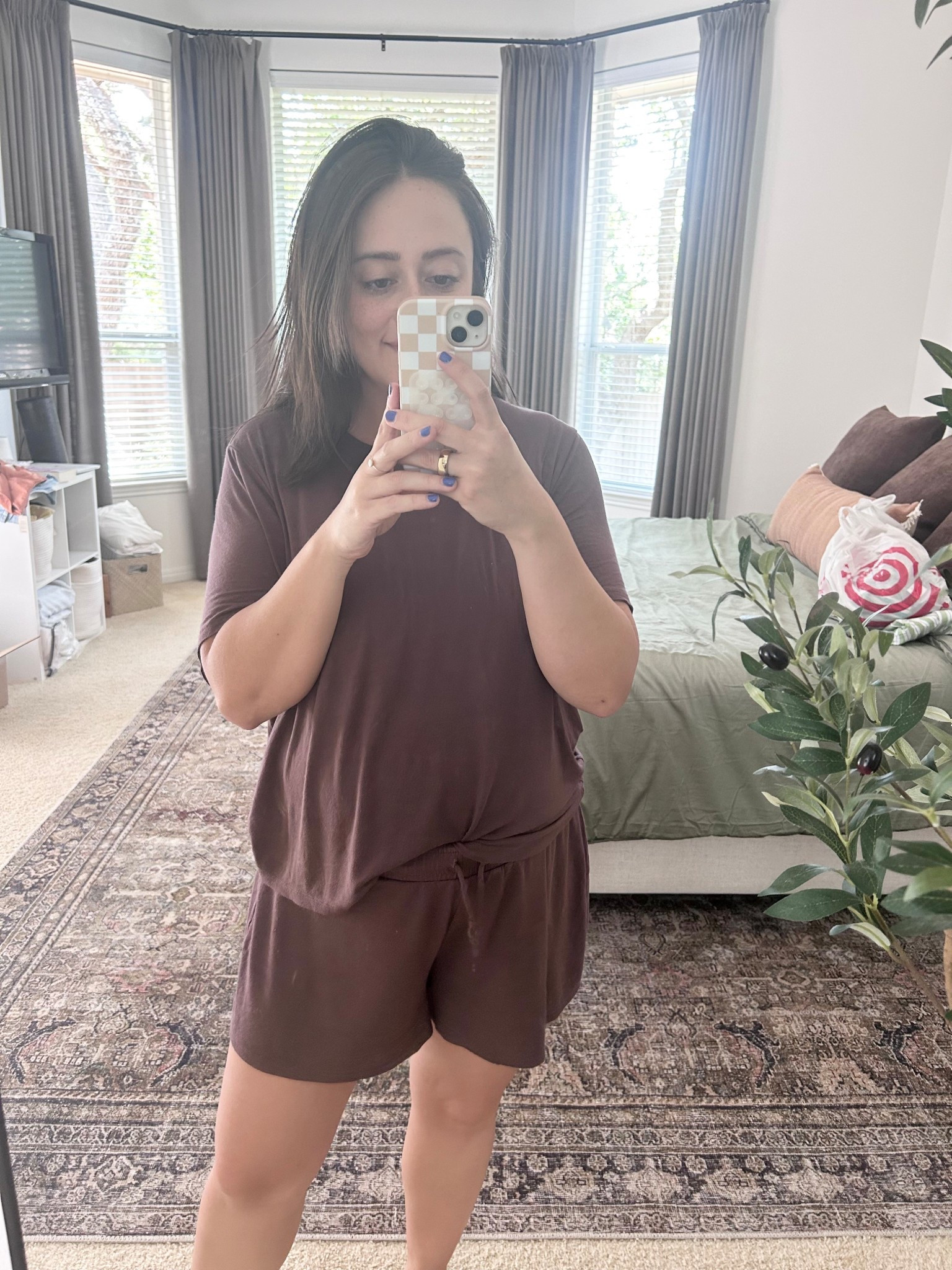 Best pajamas ever! In my normal large. Very comfy with a bump as I’m currently 28 weeks pregnant! I plan to lounge in these postpartum

#LTKBump #LTKFindsUnder100 #LTKMidsize