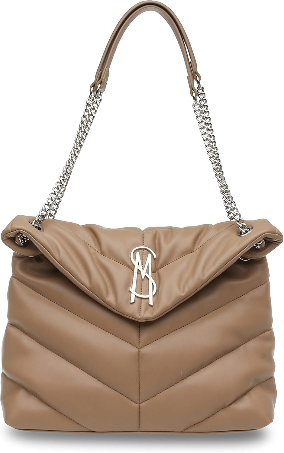 Steve Madden Britta Chevron Quilt Shoulder Bag | Amazon (US)