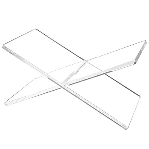 Red Co. Transparent Clear Acrylic Book Holder 2 Piece Reading Stand for Open and Closed Books, Ma... | Amazon (US)