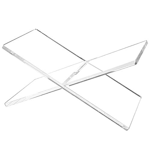 Red Co. Transparent Clear Acrylic Book Holder 2 Piece Reading Stand for Open and Closed Books, Ma... | Amazon (US)