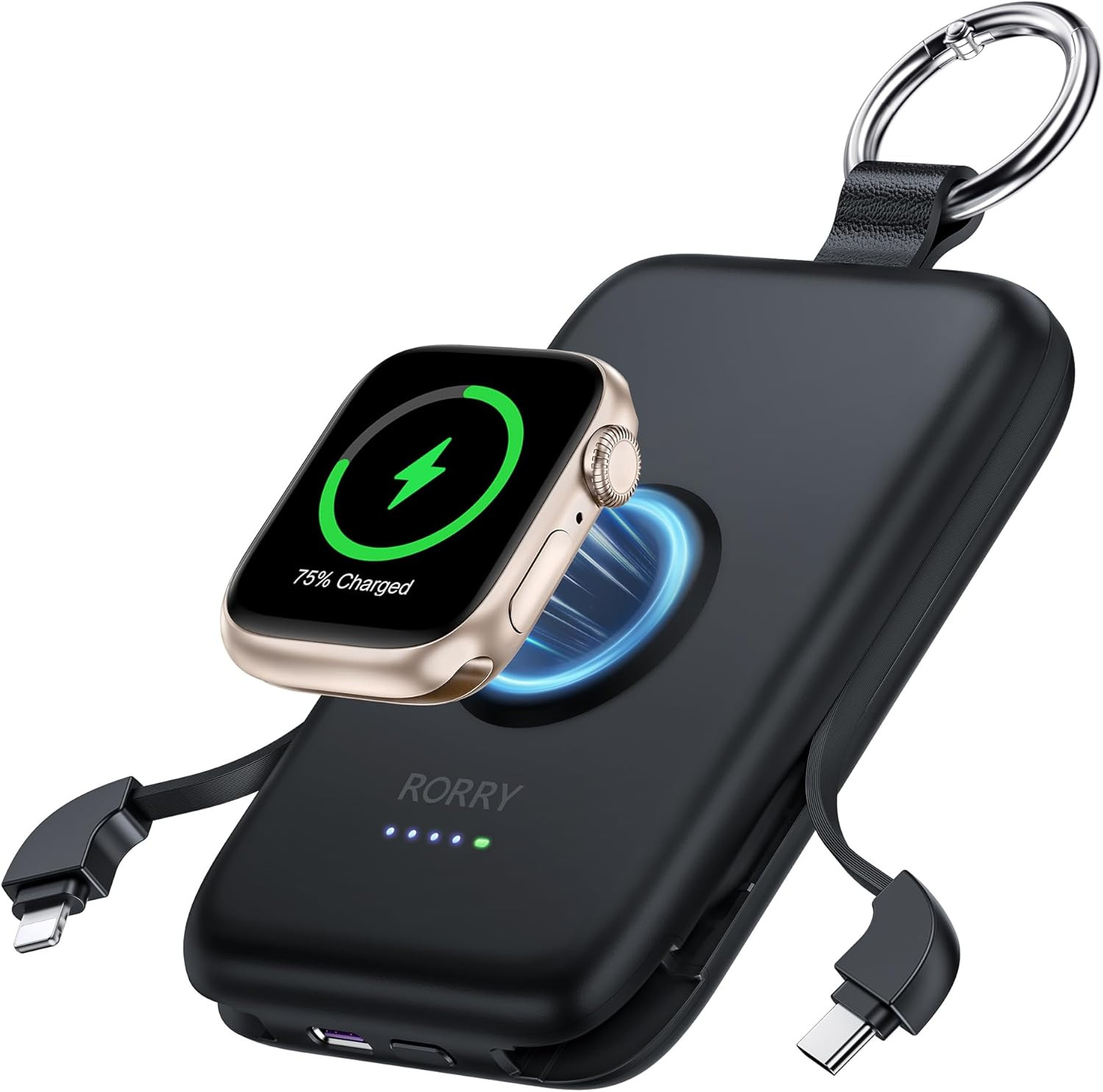 RORRY CharmGo Portable Charger, 10000mAh 20W Fast Charging Power Bank | Amazon (US)