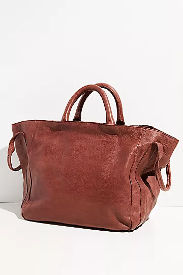 Leslie Leather Tote | Free People (Global - UK&FR Excluded)