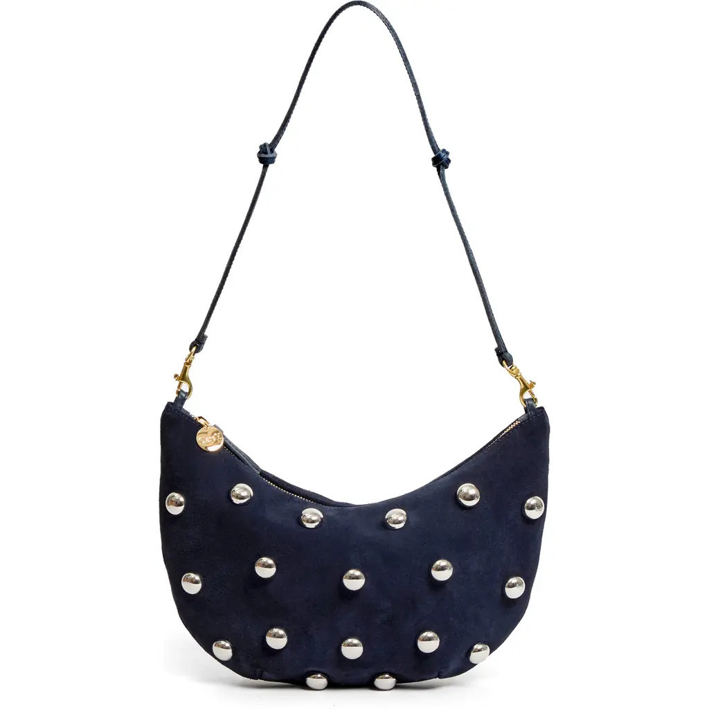 Clare V. Lune Shoulder Bag in Navy at Nordstrom | Nordstrom