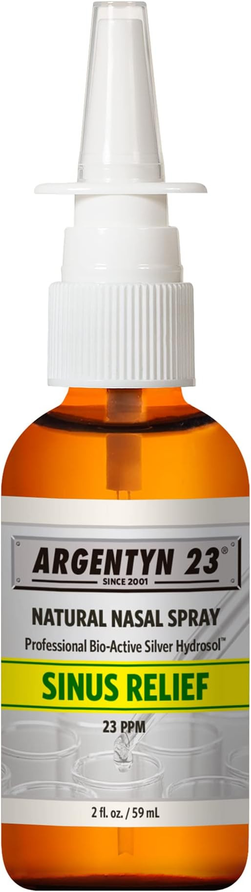 Argentyn 23 Professional Bio-Active Silver Hydrosol Sinus Relief - Colloidal Silver- 23ppm, 2oz (... | Amazon (US)