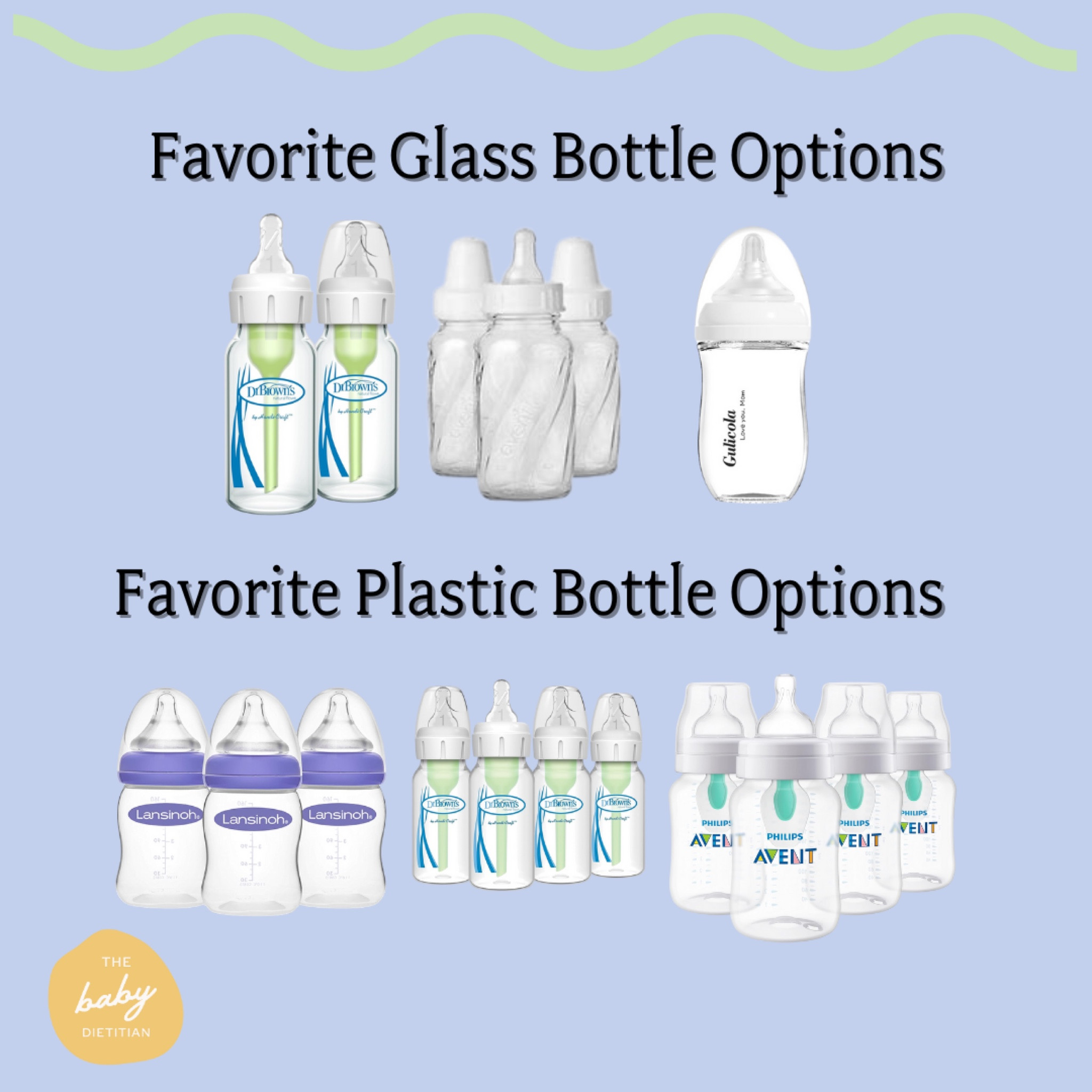 I’m a huge fan of glass bottles. Some studies have shown that glass bottles are easier to clean, reduce the risk of micro plastics in breast milk, and retain the fat content in the milk better (because the fat doesn’t stick to the sides of the glass bottle as much). All that to say, the best bottle is the one your kiddo takes. ❤️✅

#LTKBaby #LTKBump #LTKFamily