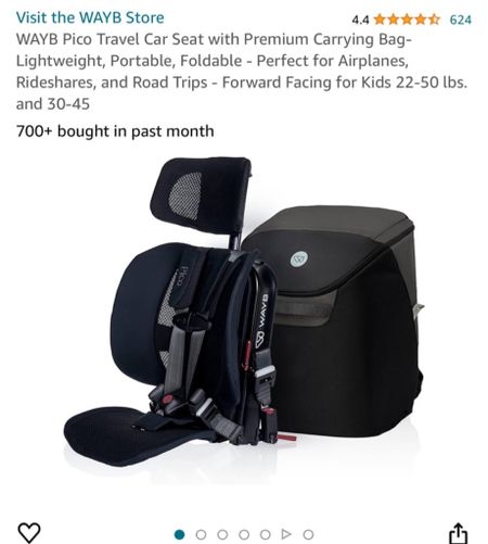 This travel car seat is perfect for family vacations!  It can even be brought on as a carryon!

Travel car seat - toddler car seat 

#LTKkids #LTKtravel #LTKbaby