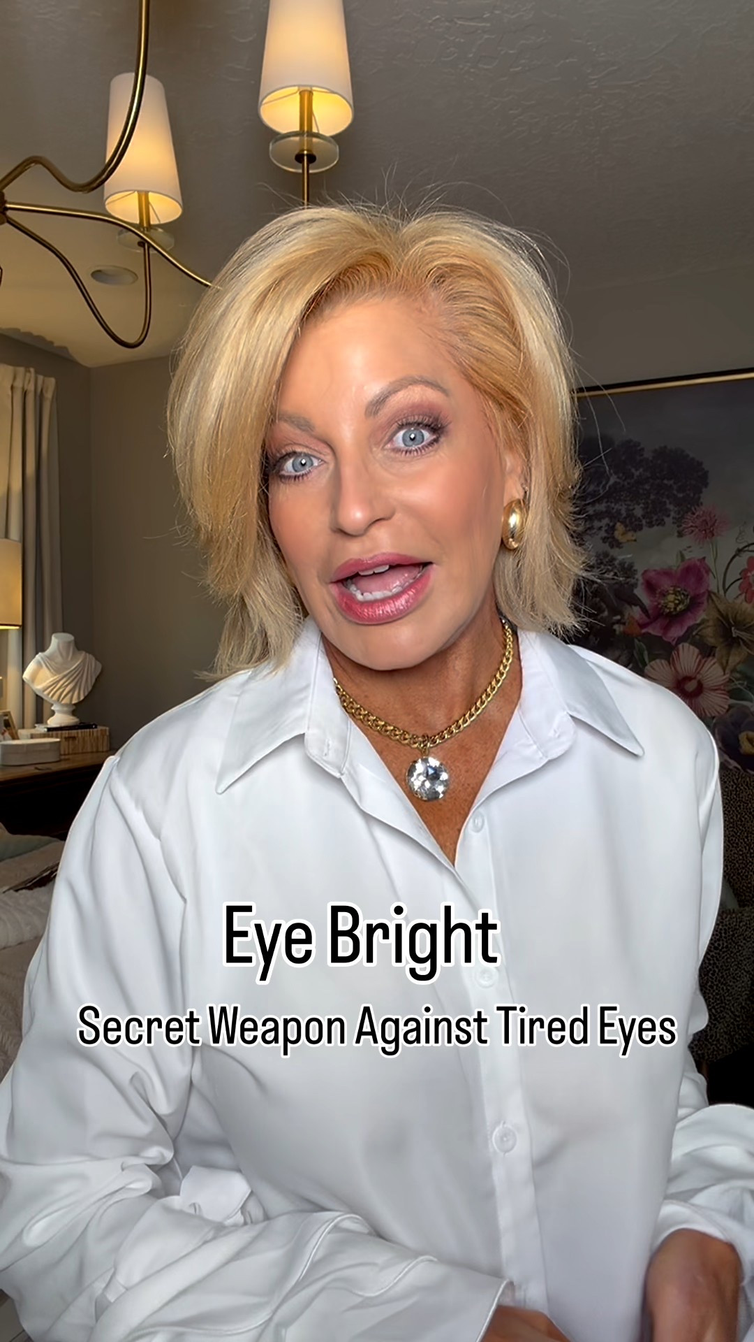 Sure I can use shadow  & concealer but they will settle into that hollow area & not draw the light in.  Hollowness in the inner eye area can be caused by hormones, aging, low iron & fatigue. This was a problem I had encountered for years & felt there was no solution.  I addressed my issues with Danyel Cosmetics & worked with them to create this product specifically designed for that area.  This has been a customer favorite & sells out often. I’m happy to share it’s restocked.  

#LTKBeauty #LTKdayinmylife #LTKstorytime