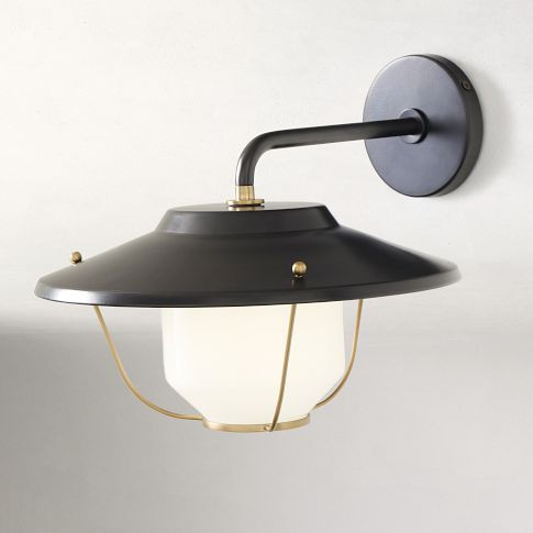 Boone Indoor/Outdoor Sconce (14") | West Elm (US)