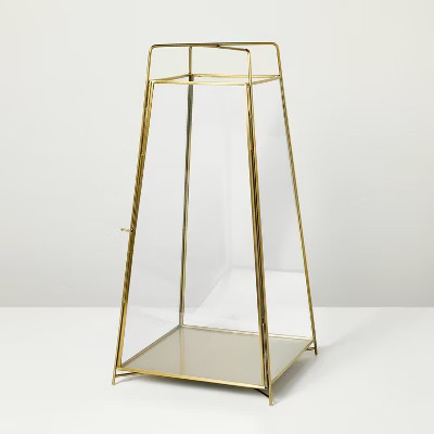 Brass Finish Lantern Large - Hearth & Hand™ with Magnolia | Target