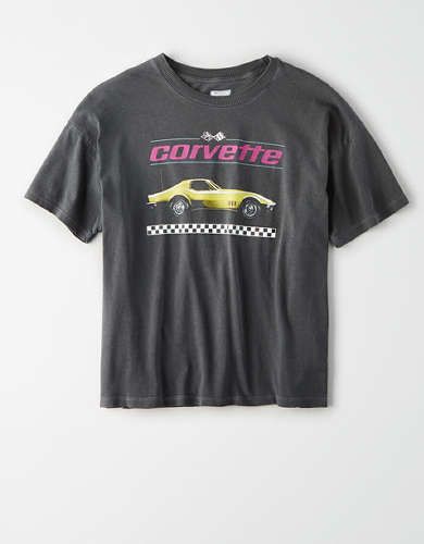 Tailgate Women's Chevy Corvette Boxy T-Shirt | American Eagle Outfitters (US & CA)