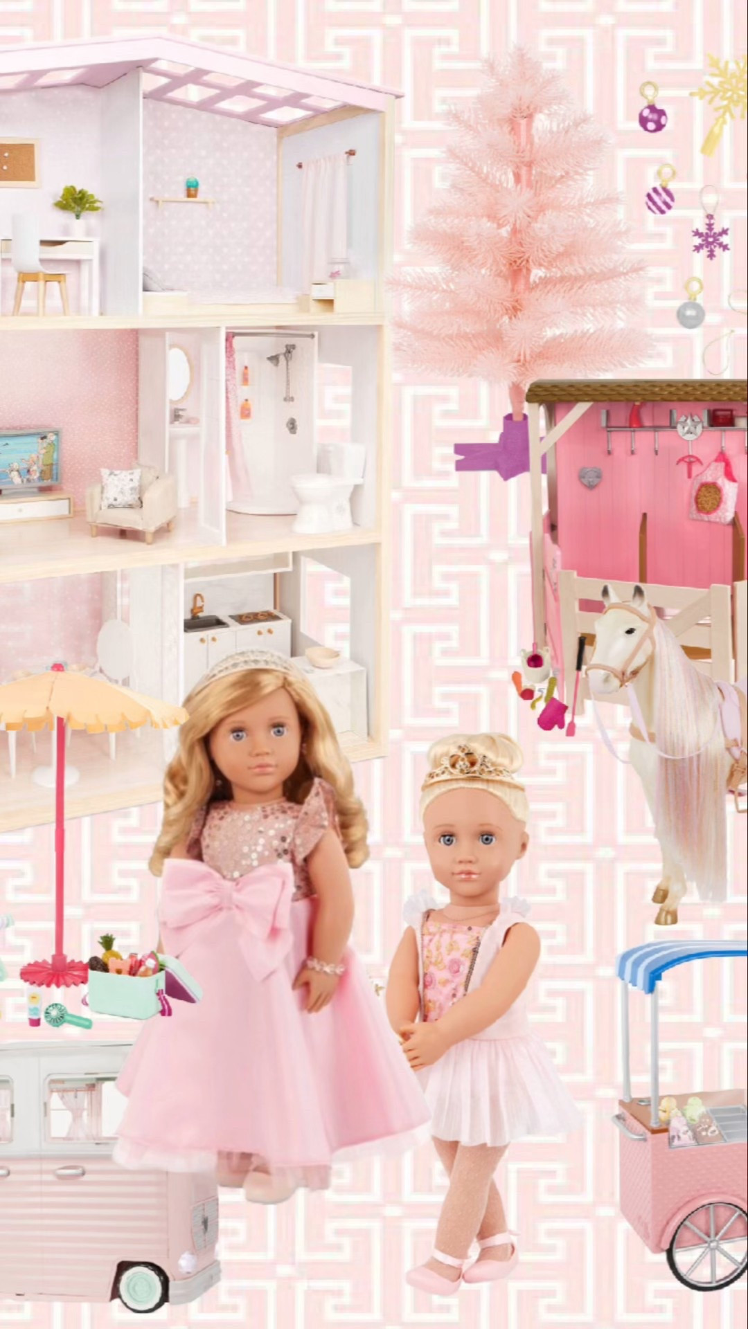 Sharing the sweetest dollhouse, dolls, accessories, and play sets, from ballerina outfits and tea-time carts to the prettiest horse stable and pastel Christmas tree. These are such adorable gift ideas for little imaginations who love dressing up, decorating, and creating their own little world.

#LTKKids #LTKGiftGuide