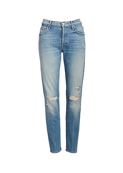 Stinger Flood Distressed Jeans | Saks Fifth Avenue