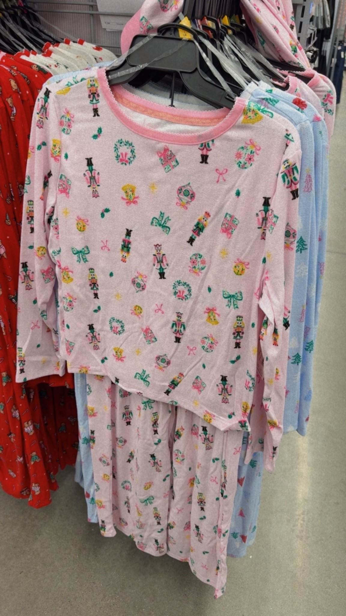 The most adorable light pink holiday PJs from Walmart with Nutcrackers

#LTKHoliday #LTKFindsUnder50