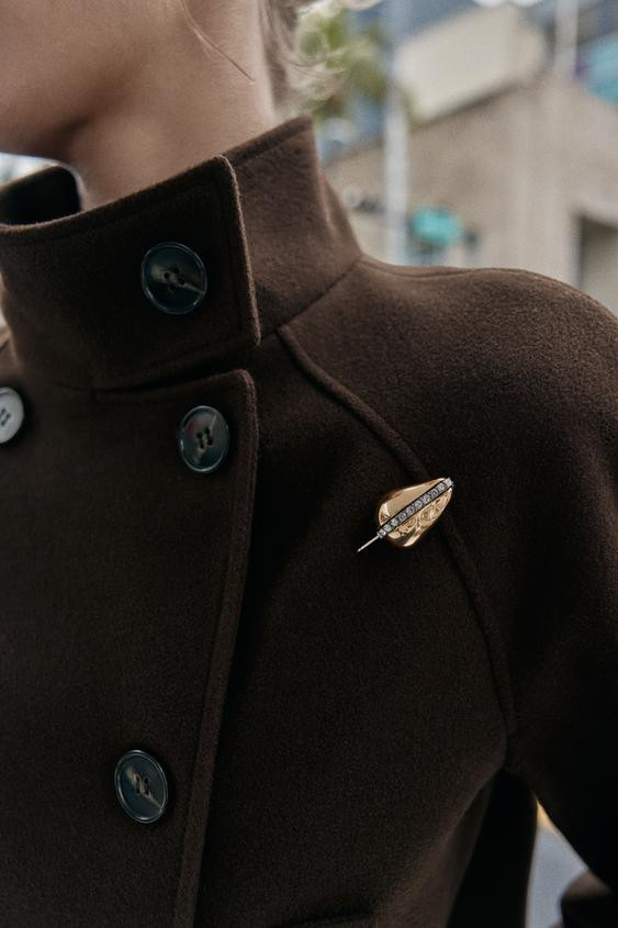 PACK OF 2 SPARKLY PIN BROOCHES | Zara US