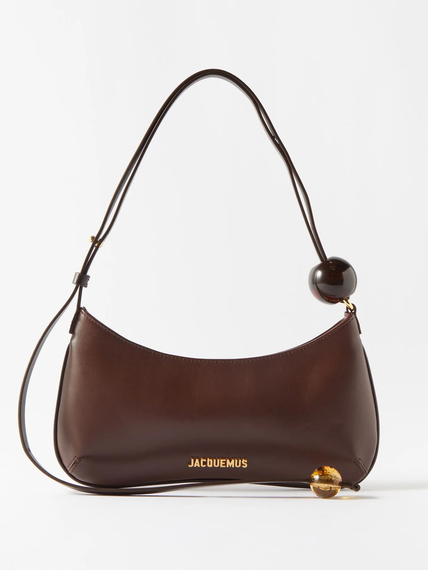 Bisou Perle leather shoulder bag | Jacquemus | Matches (UK)